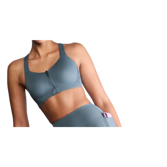 Victoria's Secret VSX Knockout Front-Close Women's Sport Bra Dark Steel Size 38D - Picture 3 of 9